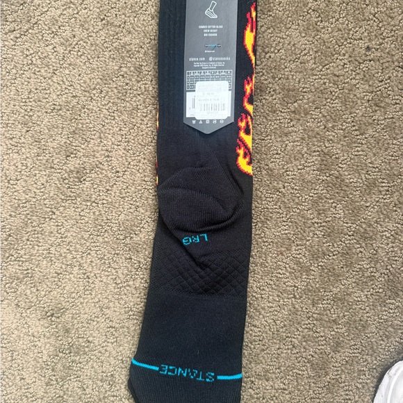 New mens stance socks black flame large 9-13
Skater crew combed cotton - Picture 3 of 3